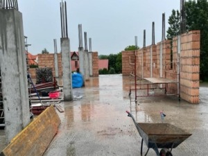 Zdjęcia z budowy w Busku, 01.07.2021